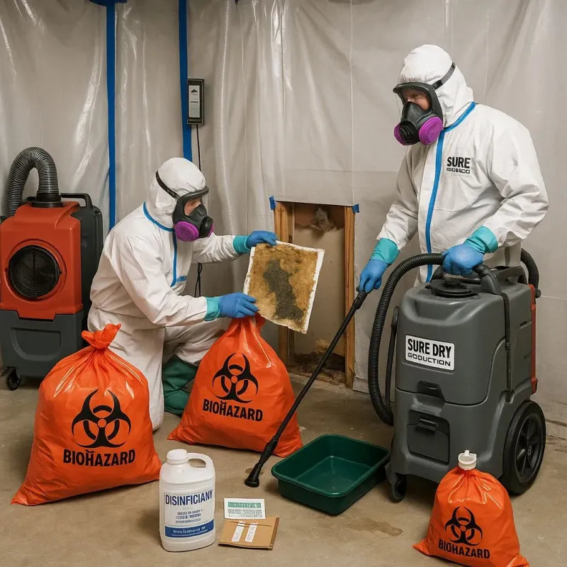 Contaminated Water Handling Protocols process in South Bradenton, FL